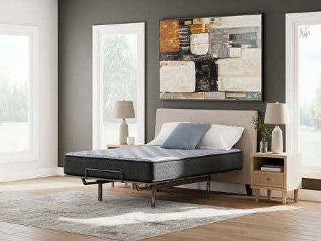 Comfort Plus Gray Queen Mattress by Ashley at Eve Furniture