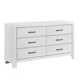 Corbin White Dresser by Homelegance at Eve Furniture