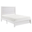 Corbin White Full Panel Bed by Homelegance at Eve Furniture