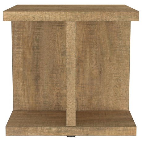 Cortona Mango Square End Table by Coaster at Eve Furniture