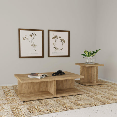 Cortona Mango Square End Table by Coaster at Eve Furniture