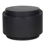 Cosmo Black Outdoor Accent Table