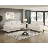 Crandall Beige Sofa by Homelegance at Eve Furniture