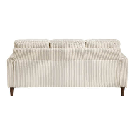 Crandall Beige Sofa by Homelegance at Eve Furniture