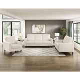 Crandall Beige Sofa by Homelegance at Eve Furniture