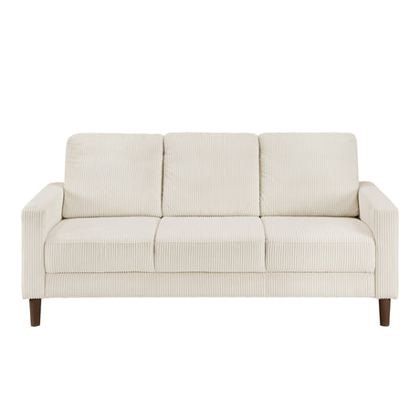 Crandall Beige Sofa by Homelegance at Eve Furniture
