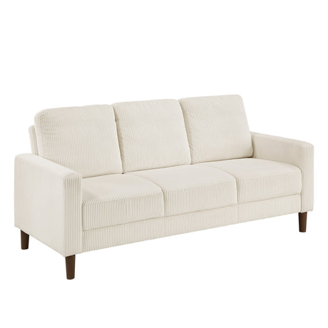 Crandall Beige Sofa by Homelegance at Eve Furniture