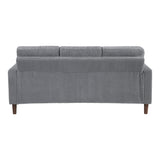Crandall Gray Sofa by Homelegance at Eve Furniture