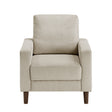 Crandall Taupe Chair by Homelegance at Eve Furniture