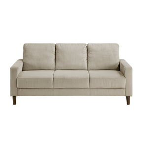 Crandall Taupe Sofa by Homelegance at Eve Furniture