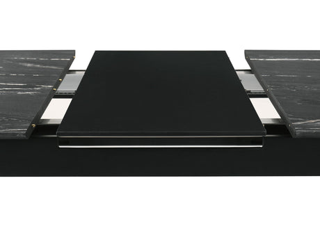 Crestmont Black 5-Piece Dining Set with Extension Leaf by Coaster at Eve Furniture