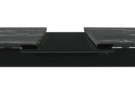 Crestmont Black 5-Piece Dining Set with Extension Leaf by Coaster at Eve Furniture