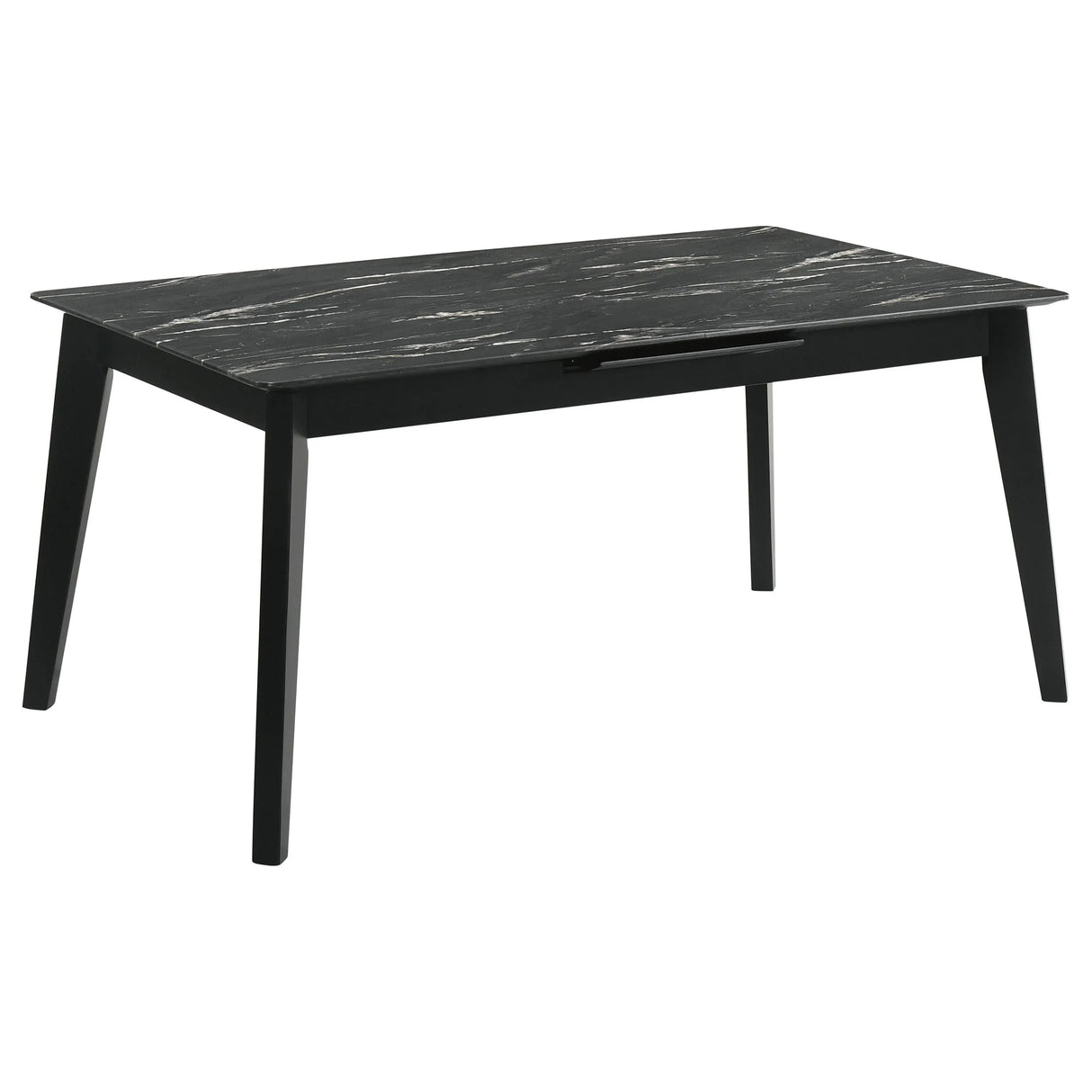 Crestmont Black 7-Piece Dining Set with Extension Leaf by Coaster at Eve Furniture