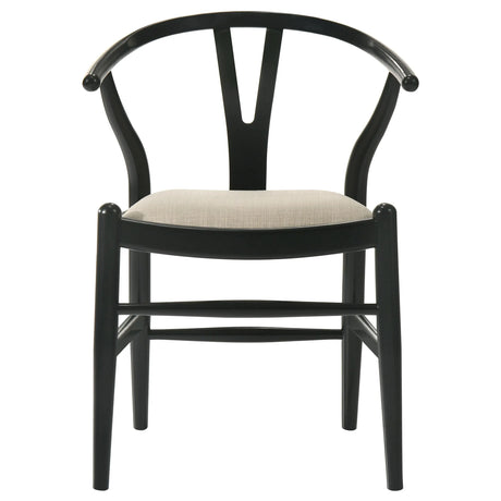 Crestmont Black 7-Piece Dining Set with Extension Leaf by Coaster at Eve Furniture