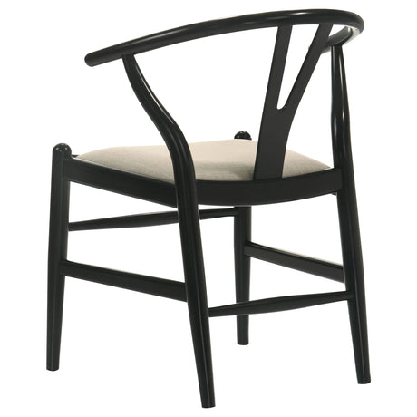 Crestmont Black 7-Piece Dining Set with Extension Leaf by Coaster at Eve Furniture