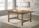 Crestmore Walnut Rectangular Wood Dining Table by Coaster at Eve Furniture
