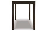 Kimonte Beige/Brown Dining Table and 4 Chairs