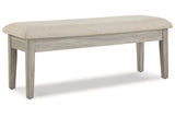 Parellen Beige/Gray 48" Bench