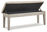 Parellen Beige/Gray 48" Bench