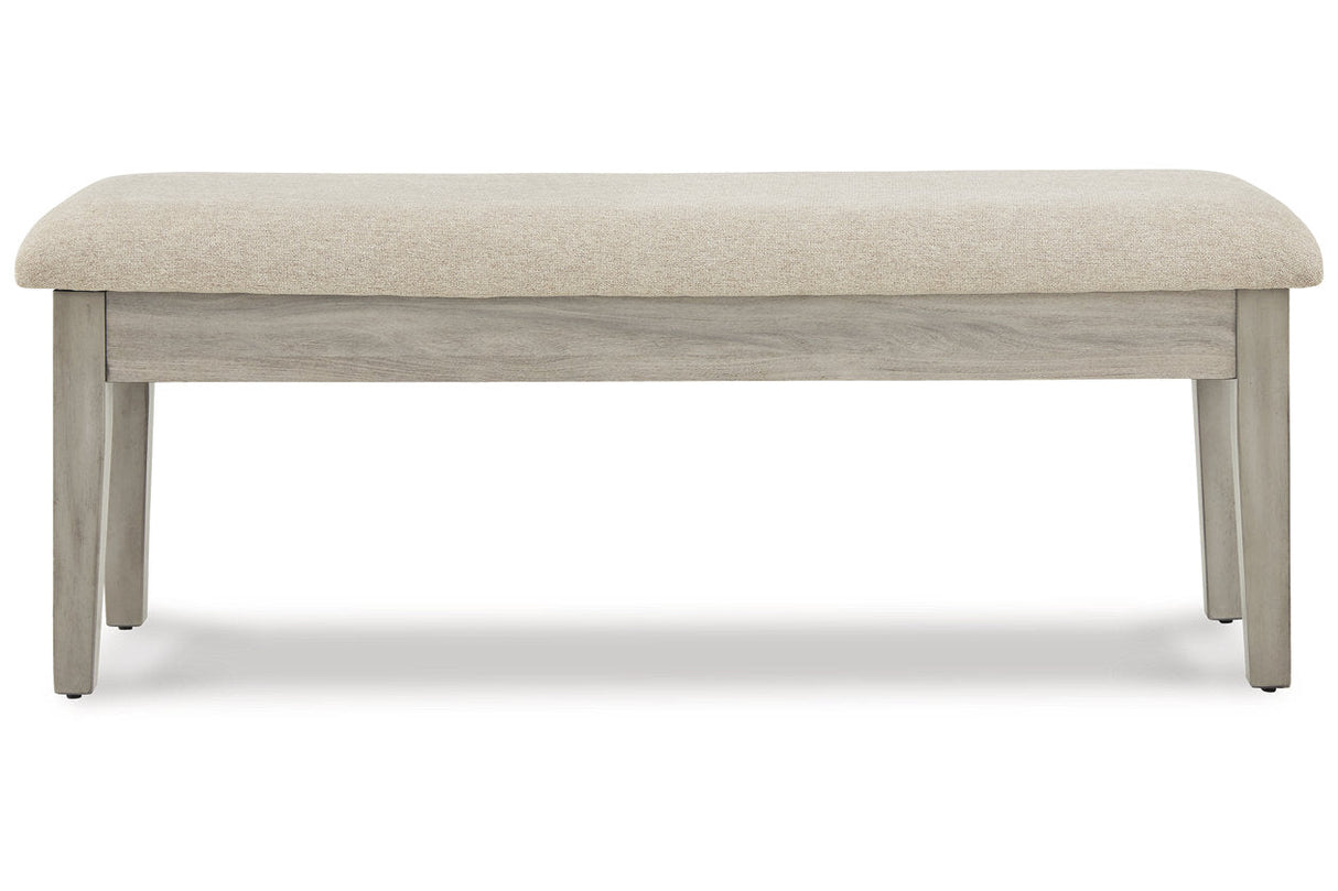 Parellen Beige/Gray 48" Bench