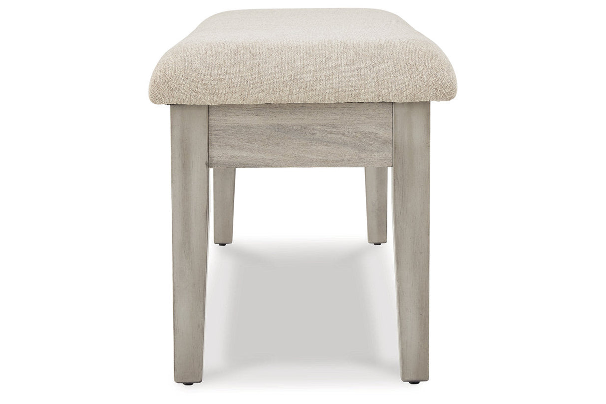 Parellen Beige/Gray 48" Bench