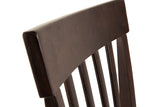 Hammis Dark Brown Dining Table and 4 Chairs