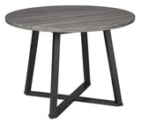 Centiar Gray/Gray 5-Piece Round Dining Set