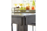 Bridson Gray 5-Piece Counter Height Set