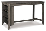 Caitbrook Gray Counter Height Dining Table