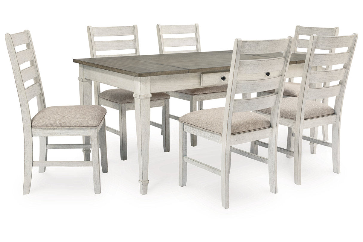 Skempton Two-tone Dining Table and 6 Chairs