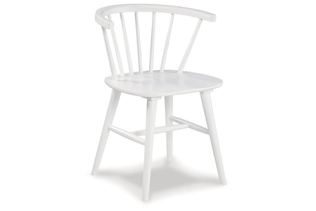 Grannen White Dining Chair, Set of 2