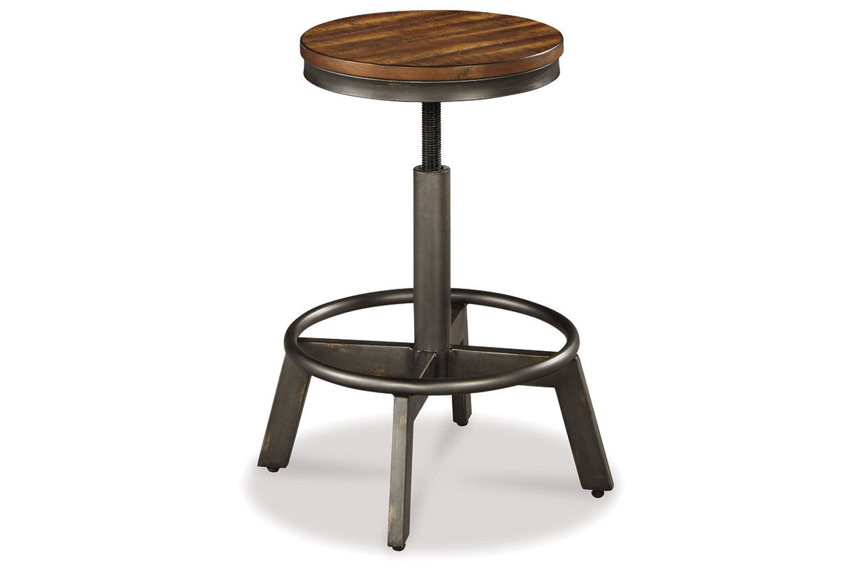 Torjin Brown/Gray Counter Height Dining Table and 2 Barstools