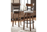 Valebeck Brown Bar Height Barstool