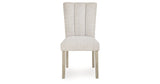 Larawyn Bisque Dining Chair, Set of 2 by Ashley at Eve Furniture