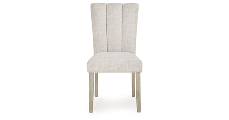 Larawyn Bisque Dining Chair, Set of 2 by Ashley at Eve Furniture