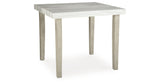 Larawyn Bisque Counter Height Dining Table by Ashley at Eve Furniture
