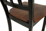 Owingsville Black/Brown Dining Table and 4 Chairs