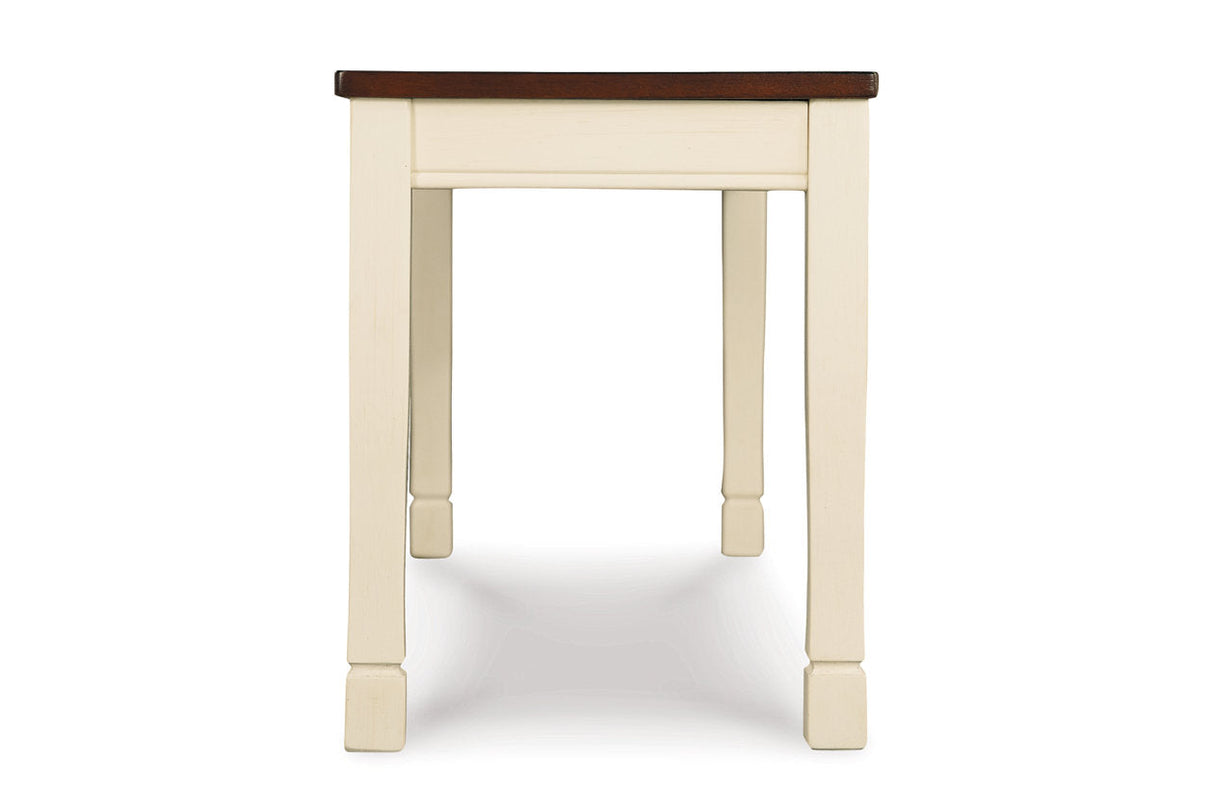 Whitesburg Brown/Cottage White Dining Bench