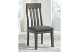 Hallanden Two-tone Gray Dining Chair, Set of 2