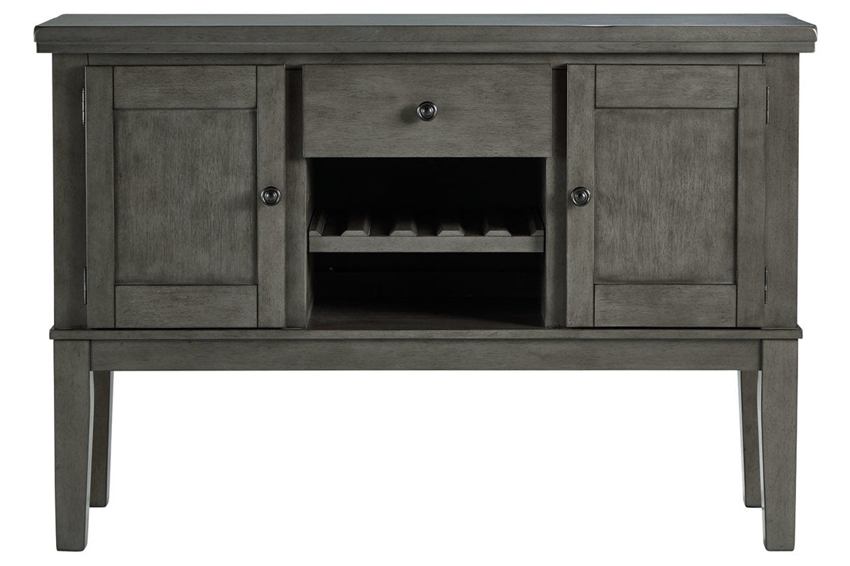 Hallanden Gray Dining Server