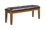 Ralene Medium Brown Dining Bench