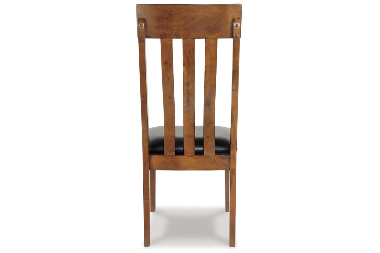 Ralene Medium Brown Dining Table and 4 Chairs and Bench