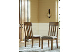 Flaybern Light Brown Dining Chair, Set of 2