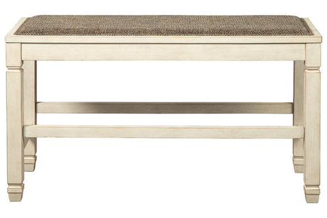 Bolanburg Two-tone Counter Height Bench