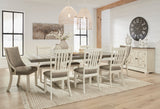 Bolanburg Antique White Two-tone Extendable Dining Set