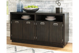 Hyndell Dark Brown Dining Server