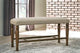 [SPECIAL] Lettner Gray/Brown Dining Bench