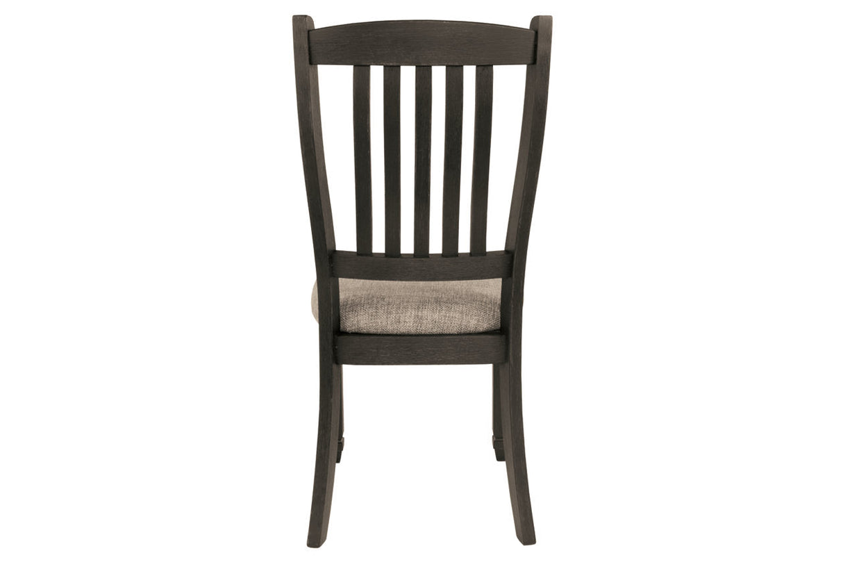 Tyler Creek Black/Grayish Brown Dining Chair, Set of 2