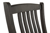 Tyler Creek Black/Gray Dining Table with 4 Chairs and Bench