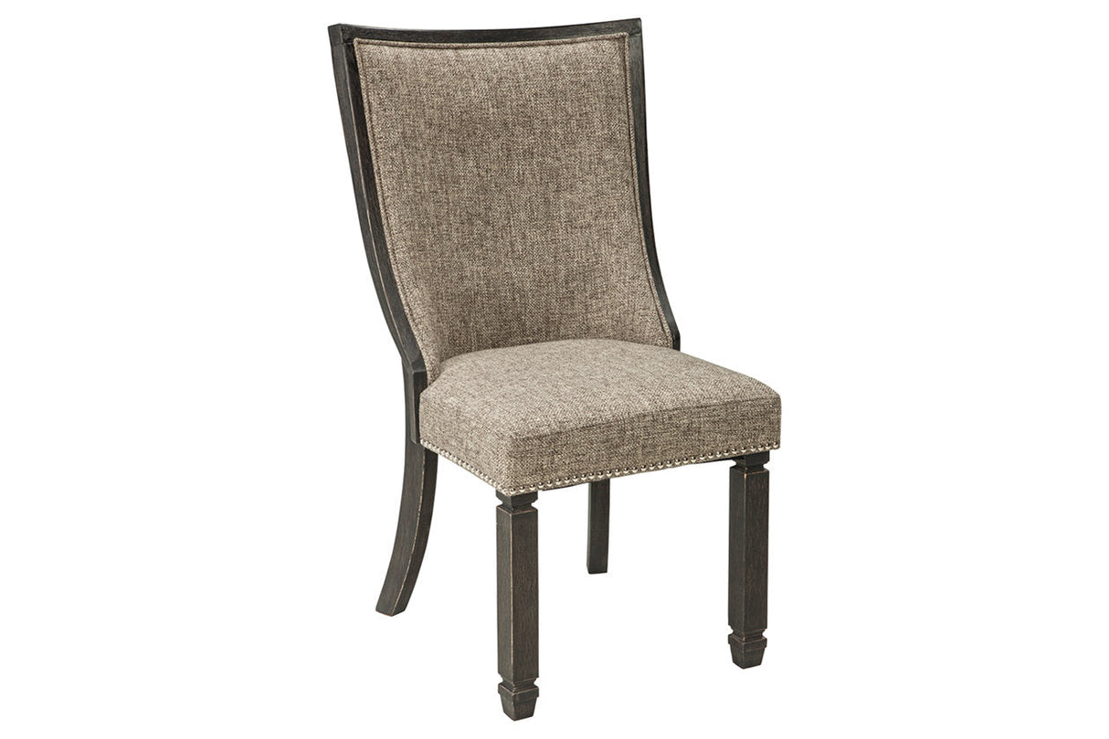 Tyler Creek Black/Grayish Brown Dining Chair, Set of 2